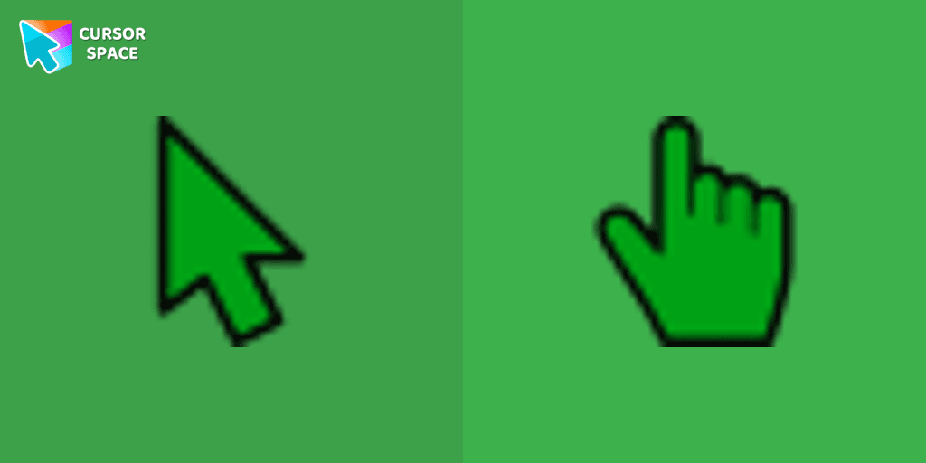 Green Cursor cursor pack